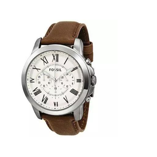 Fossil FS4735 - Jam Tangan Pria - Brown - Strap Leather