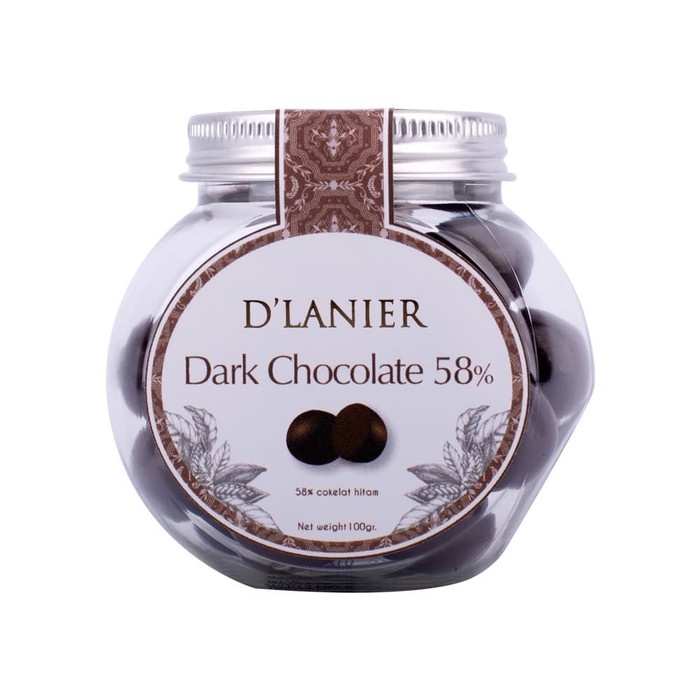 

D'Lanier Dark Chocolate 58% (100gr) - BARU