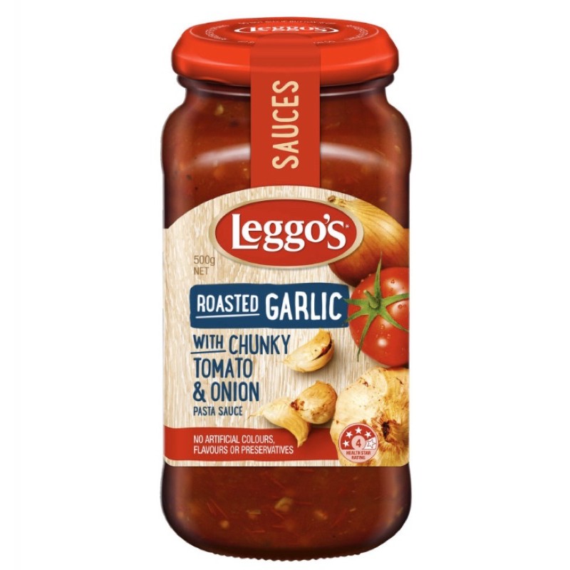 

Leggo's roasted garlic 500 gr