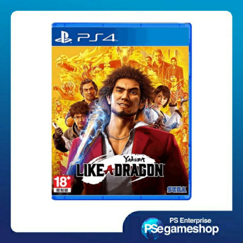 PS4 Yakuza Likea Dragon - (R3 / Inggris)