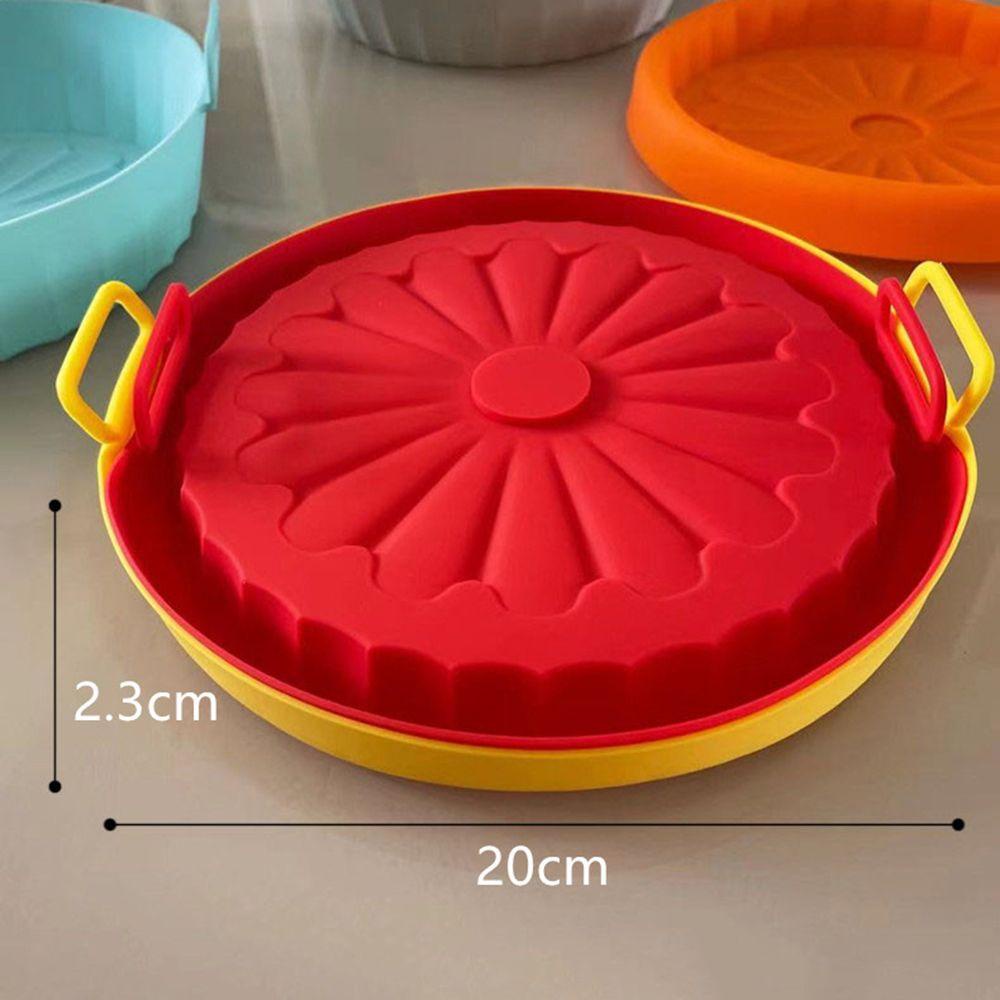 Top Silicone Pot Soft Alternatif Aksesoris Memasak Pizza Piring Baking Tools Foldable