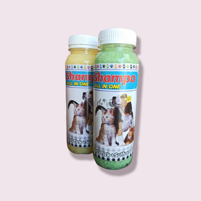 shampoo all in one shampo jamur kucing anjing