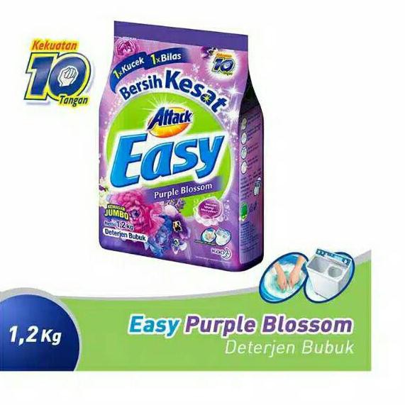 

Keluaran Terbaru.. Attack Easy Deterjen Bubuk 1,2kg