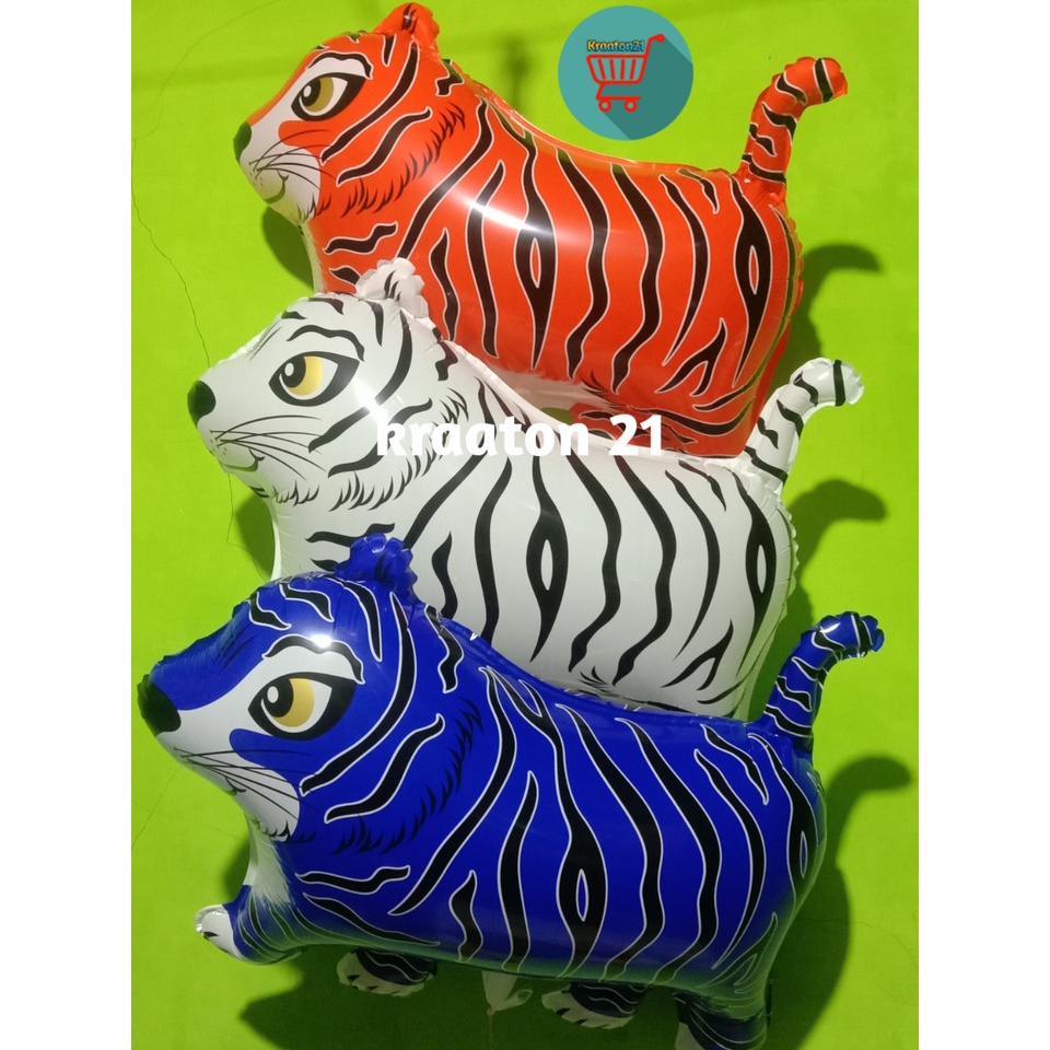 Balon Karakter / Balon helium macan / balon terbang macan / balon gas macan / balon macan