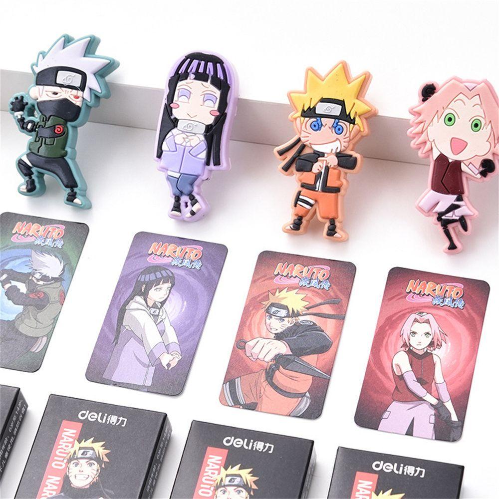 Lanfy Naruto 3D Eraser Student Anak Untuk Menghapus Pensil Perlengkapan Koreksi Alat Tulis Sekolah Penghapus Karet