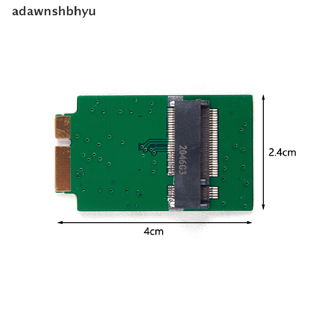 Kartu SSD adawnshbhyu M.2 Ngff12+Papan Adaptor 6pin Untuk MacBook Air2010 2011 A1370 A136