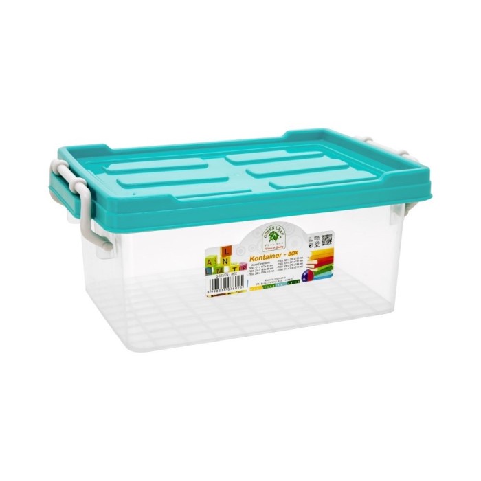 Box Container Q-Seven 1,7 Liter 7801 Green Leaf