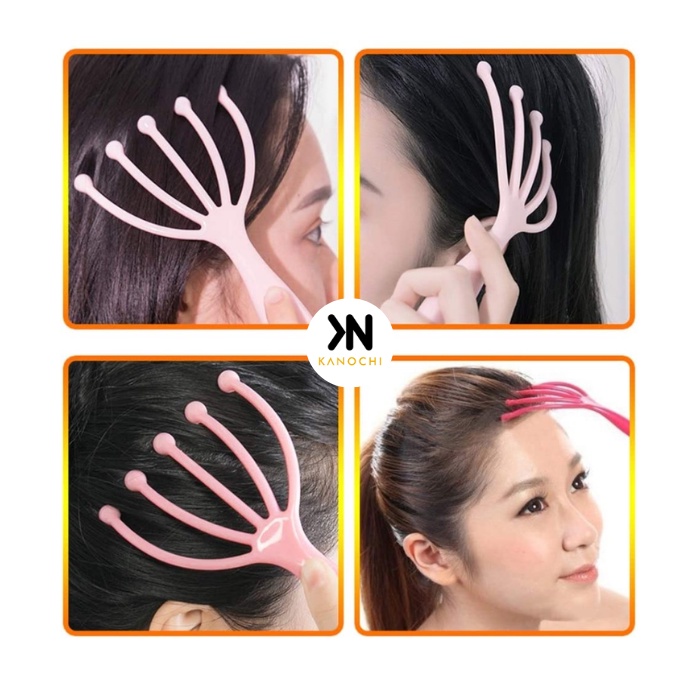 Alat Pijat Kepala Head Spa Massager Scalp Bokoma Pemijat Kepala Manual