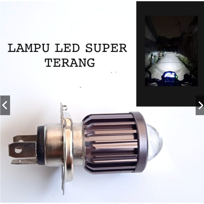 Bohlam/Lampu Depan Led Putih - Kuning Untuk Vixion old dan new,ninja RR ,CB150R dll