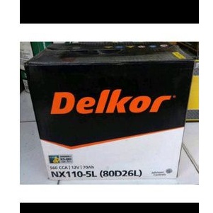 Aki Delkor Kering Innova Diesel Fortuner Diesel Pajero Lexus