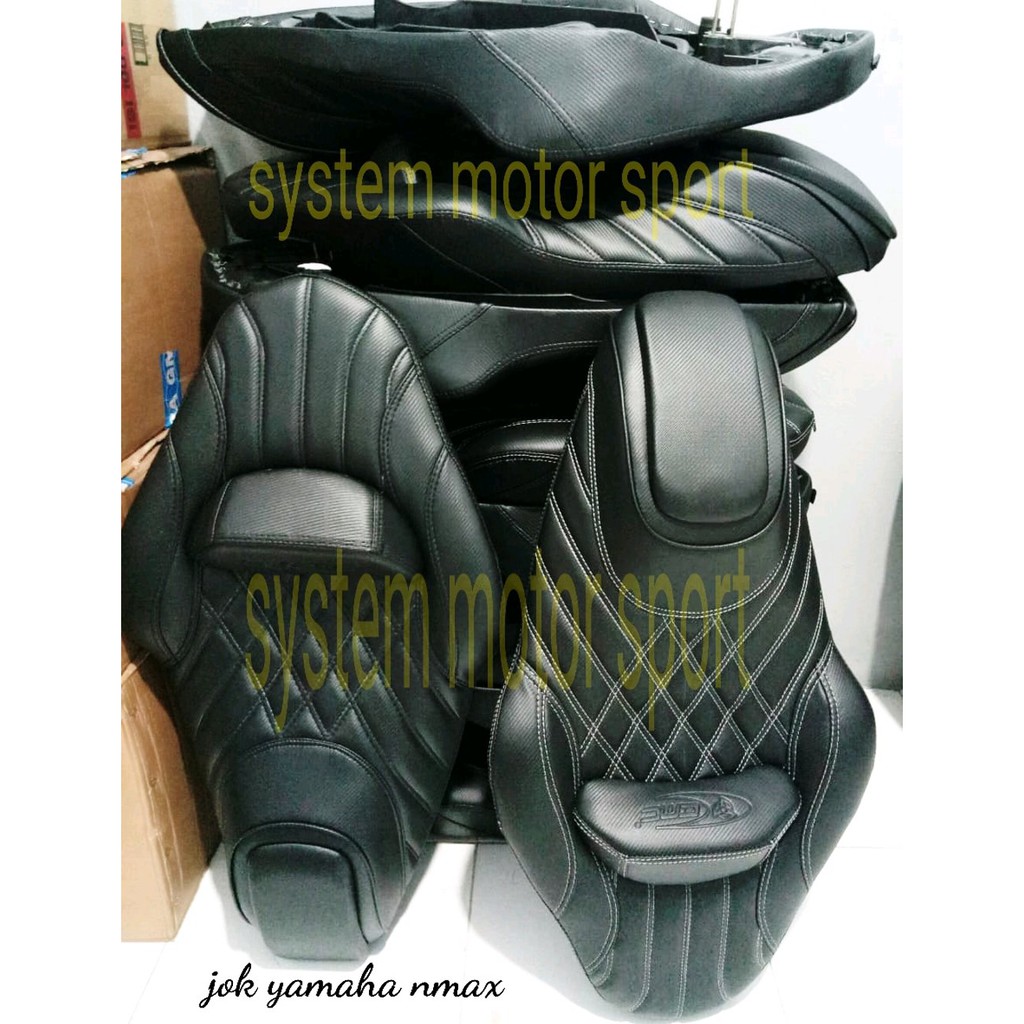 original. jok nmax mbtech. jok terbaru nmax. jok variasi nmax. mbtech. bangku nmax mbtech