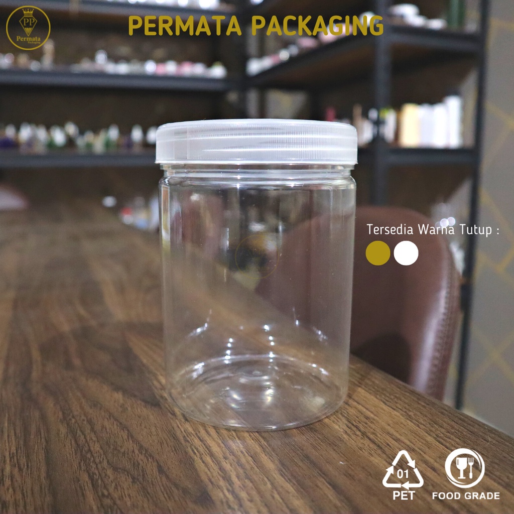 Toples Tabung 800ml / Toples Kue Kering 800ml / Toples Bawang dan Kacang 800 ml / Toples Murah 800 m