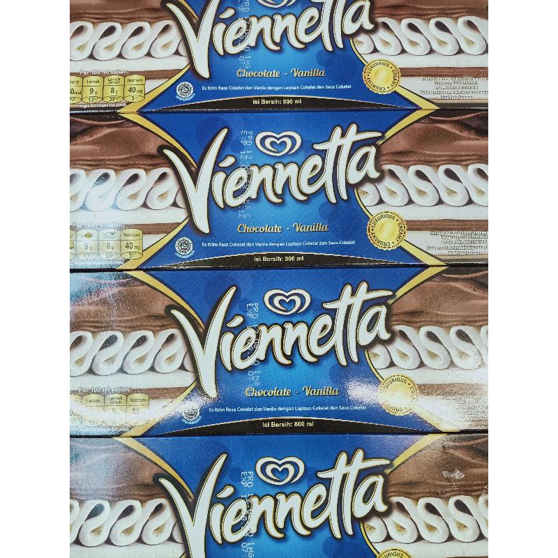 viennetta chocolate vanilla es krim ice cream walls 800gr