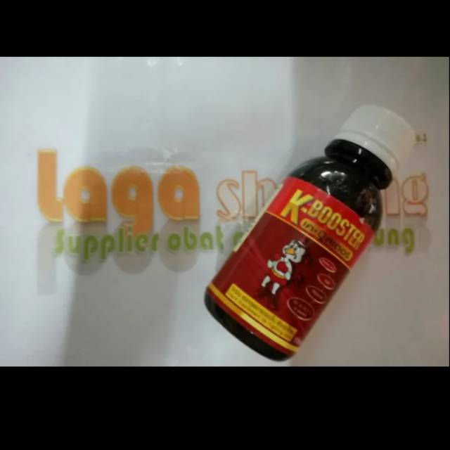 k-booster 100ml vitamin obat ayam tarung herbal