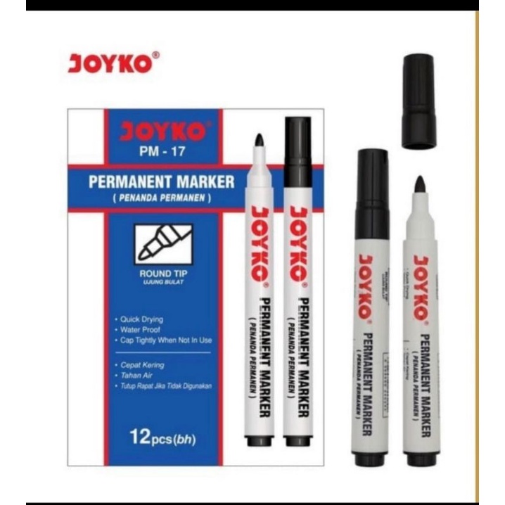 

Spidol Permanen JOYKO PM 17 Permanent Marker