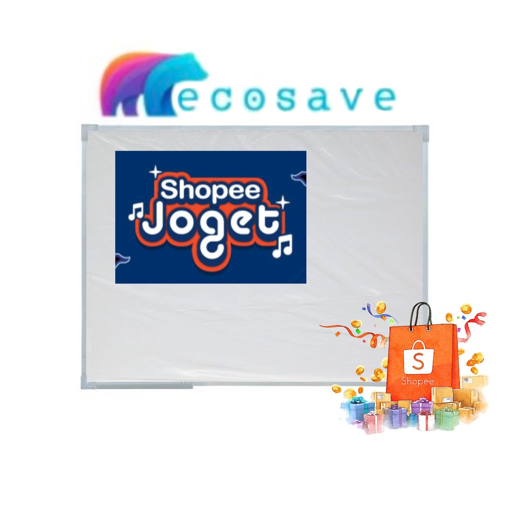 

Papan Tulis 40 x 60 Anak Kecil / White Board EcoSave Ori Murah Magnet - EcoSave