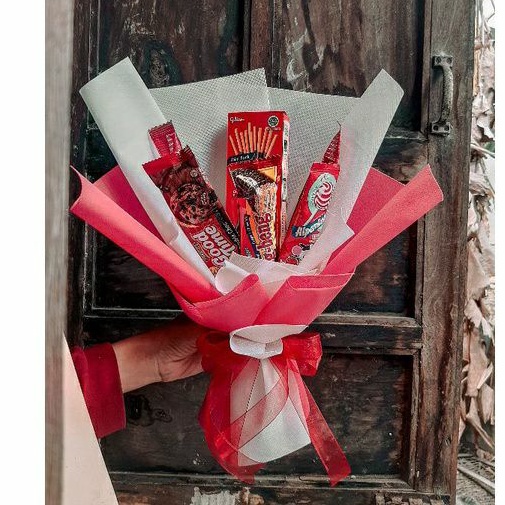 

Snack Bouquet/Buket Makanan/Wisuda/Ulang Tahun/Sidang/Buket/Coklat