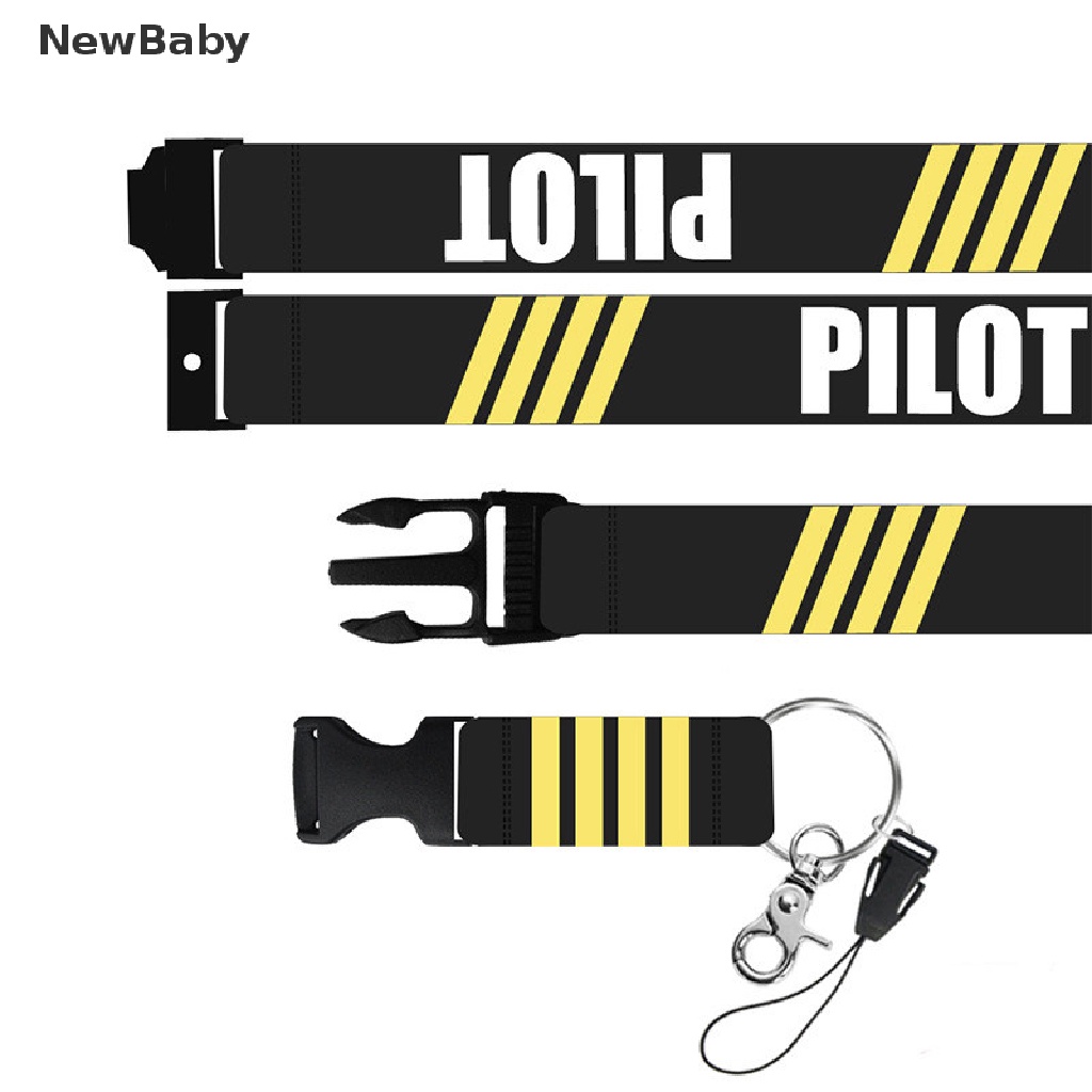 Newtali Lanyard Motif Tulisan remove before flight Untuk Kuncikartu Identitas