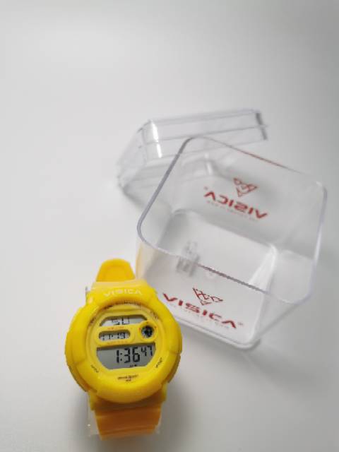 Jam tangan digital Sporty Anak dan remaja water Resist Visica 6242