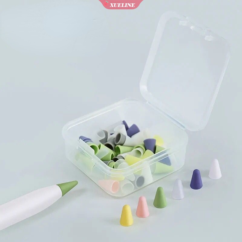 Cover Nib Skin Pengganti Bahan Silikon Tahan Lama Untuk Apple Pencil 2 / 1