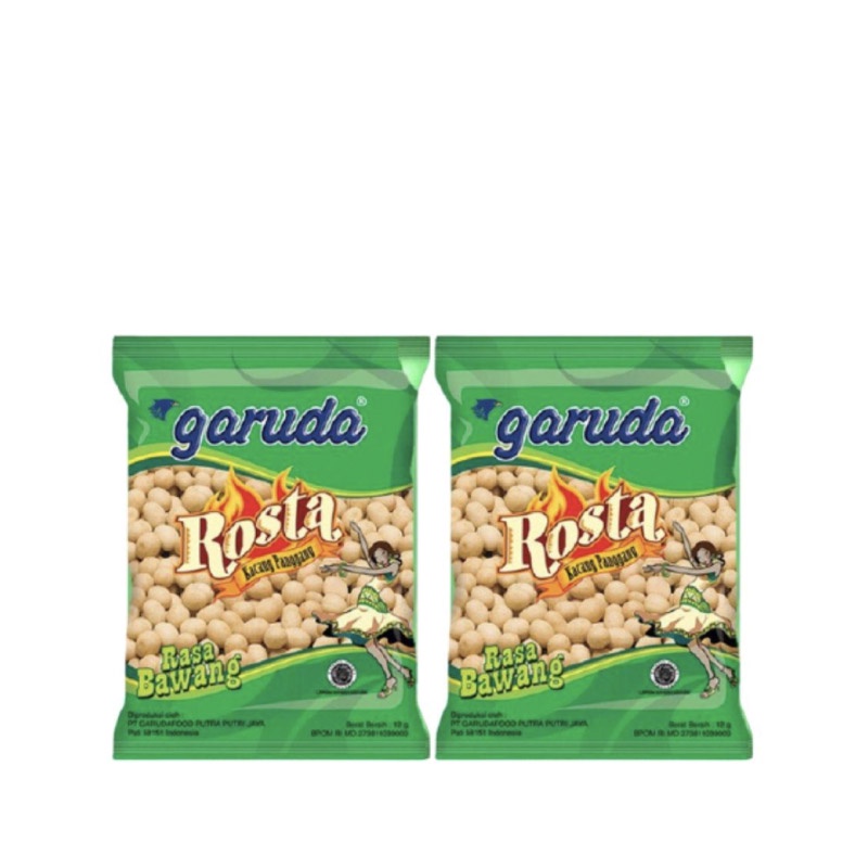 

Garuda Rosta Kacang Oven Rasa Bawang 2 x 12 gr