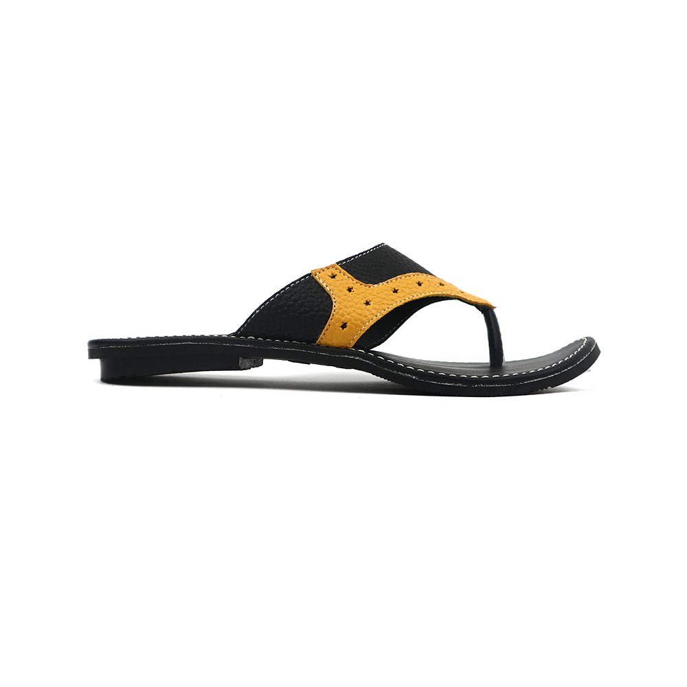 Sandal Papirut Velonesia Bisa COD Sandal Wanita Papirut Sandal Jepit EDJJ004 - Edrea-Edrea-Hitam