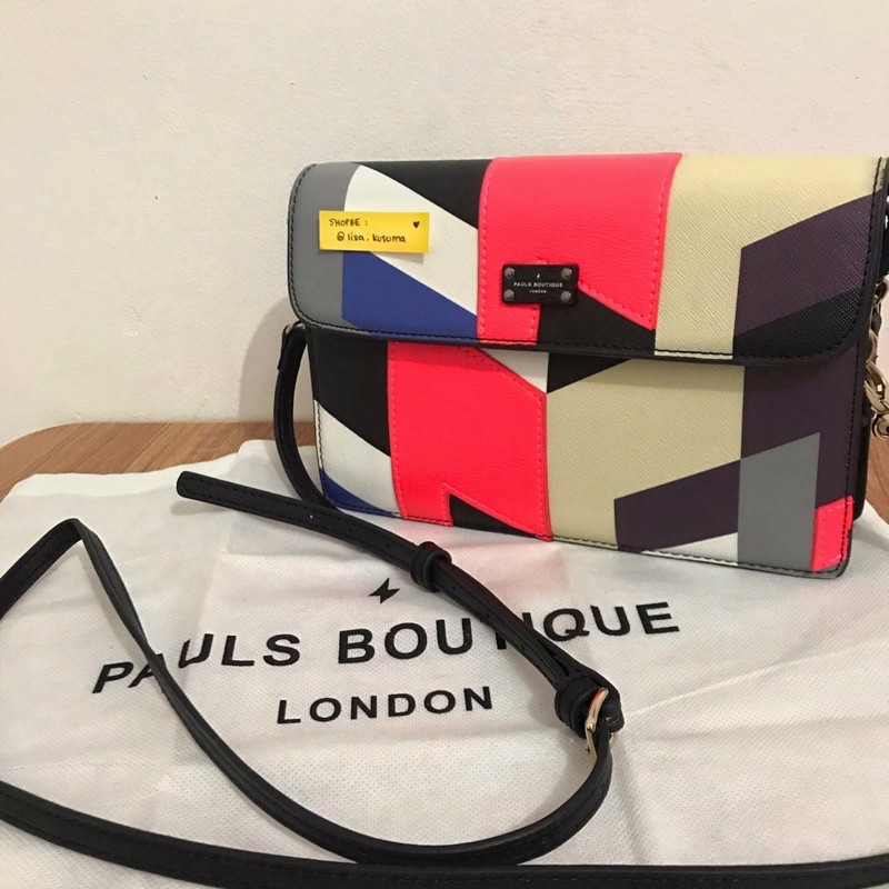 [Preloved] Pauls Boutique London Clutch 100% Original