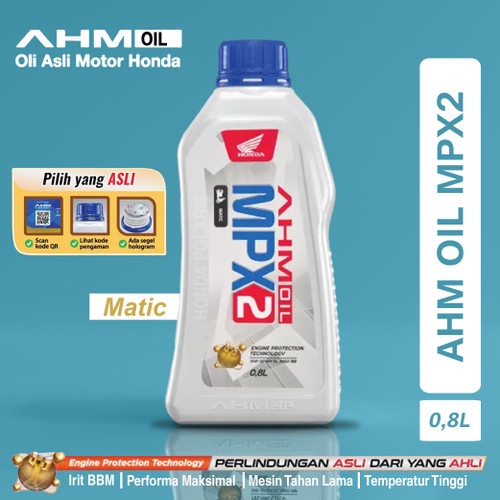 Oli AHM Mpx 2 800 Ml Spesial Bonus Oli Gardan siap kirim