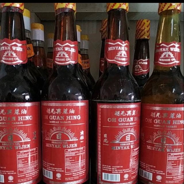

Minyak Wijen Oh Guan Hing Hallal / Matahari Lokal 600ml
