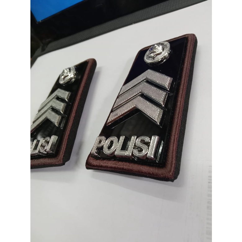 Pangkat PDH Polisi Brigadir Mika Lis Coklat - Pangkat PDH Polisi Brigadir Mika