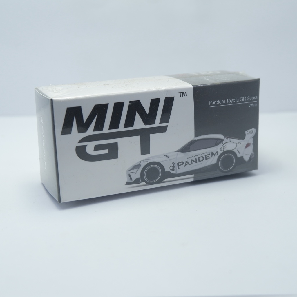 MINI GT TOYOTA SUPRA GR PANDEM WHITE NO 180