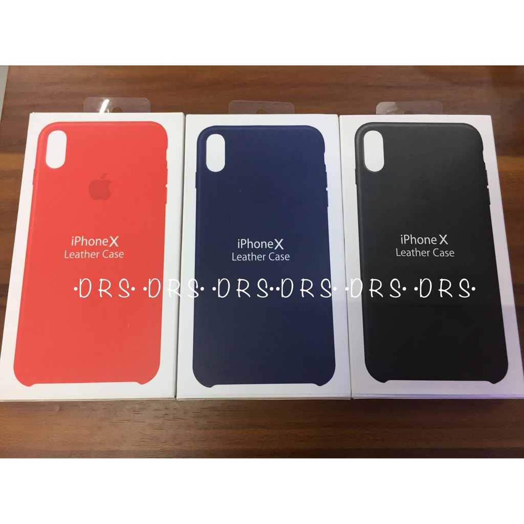 sarung original iphone x leather case iphone x premium