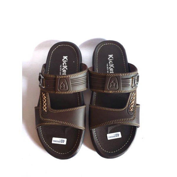 SANDAL SLIDE PRIA BAN 2 SANDAL PESTA/SLOP KONDANGAN  SANDAL PRIA