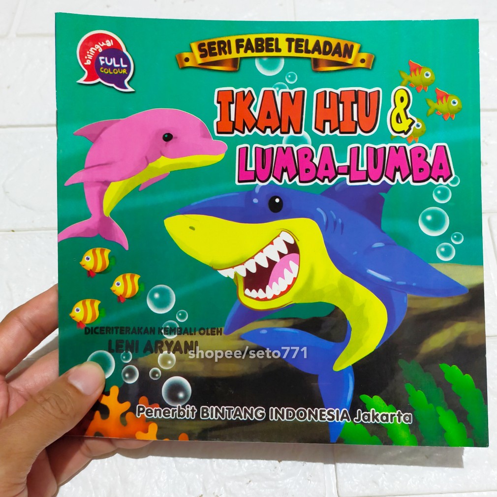 

Edukatoys Buku Dongeng Teladan Fabel 2 Dua Bahasa Dunia Hewan Story Book Animal Series Bilingual Full Colour