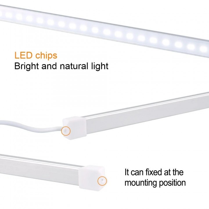 124 LED Strip Tube Adjustable Light - Lampu USB 5V Portabel