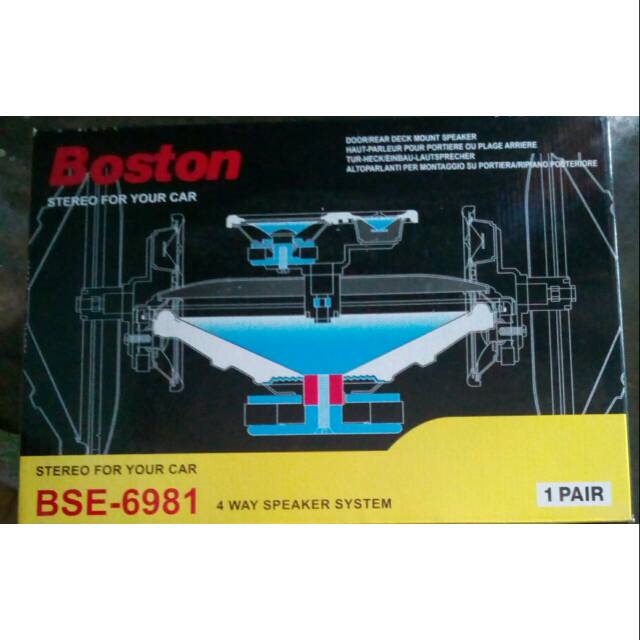 Speaker Mobil Boston 3/4Way