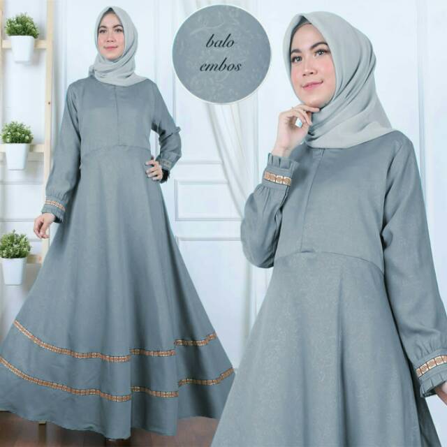 Gamis Fashion Muslim Alisha