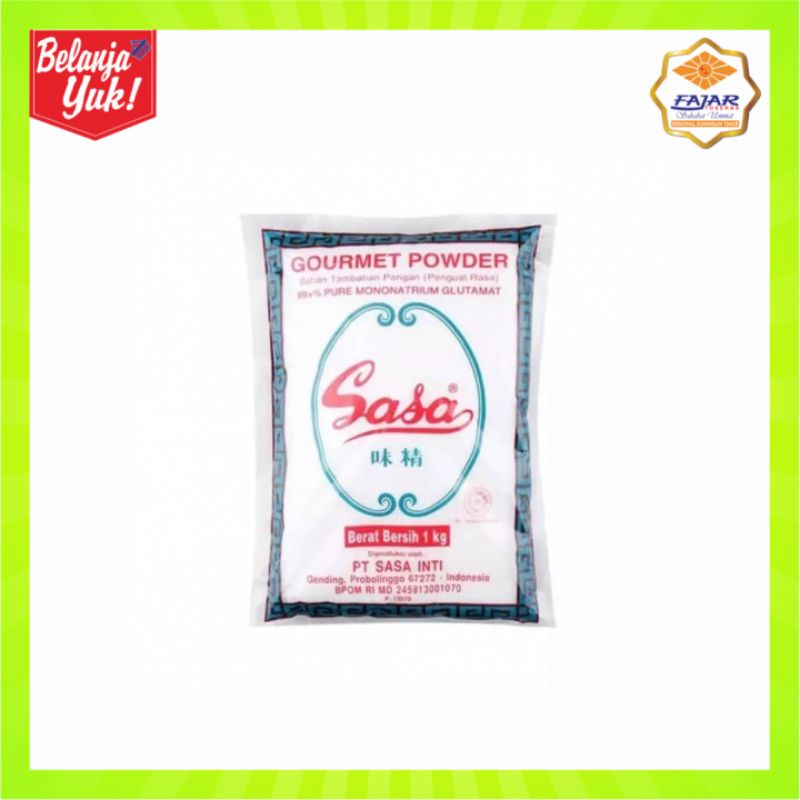 

Sasa Gourmet Powder 250gr 500gr 1kg | Mecin Vetsin Sasa | Micin Sasa Penyedap Rasa Mononatrium Glutamat