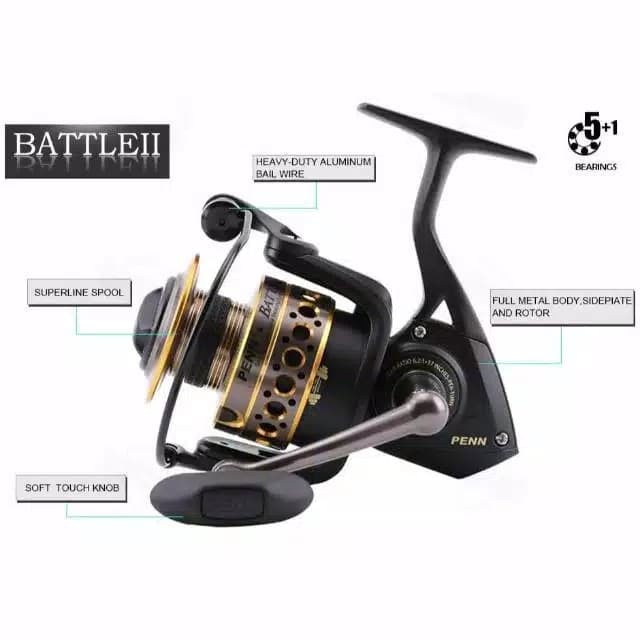 Termurah.. Reel Penn Battle Ii 3000 Cv