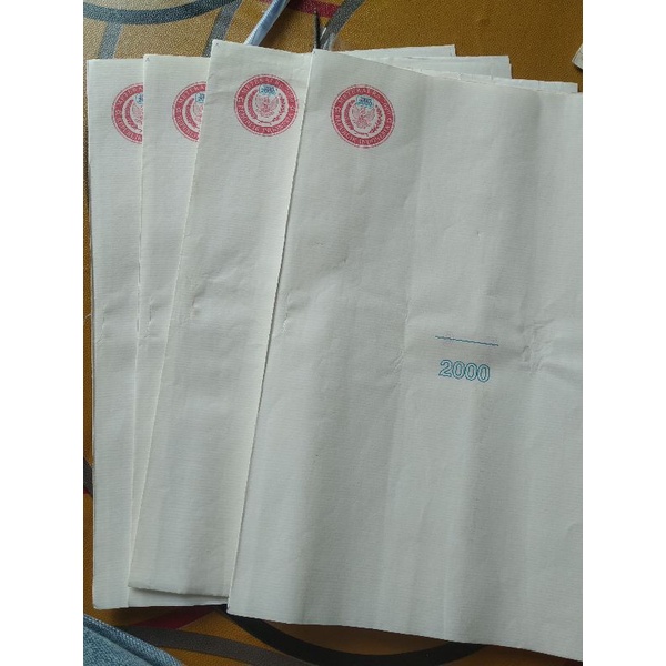 

Kertas Segel Tahun 2000 (Stempel 2000) dan 2002