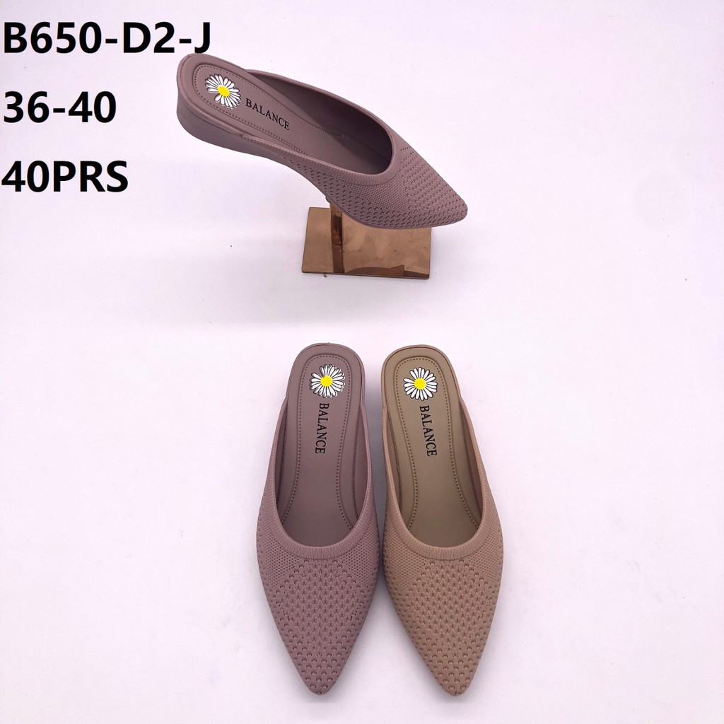 BALANCE B650 D2 J ORIGINAL SENDAL WEDGES WANITA SLOP LANCIP JELLY LENTUR IMPORT DISKON PROMO MURAH