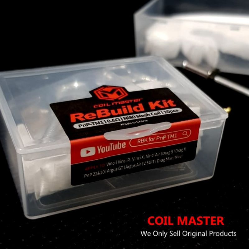 RBK PnP TM1 0.6 ohm Authentic by Coil Master