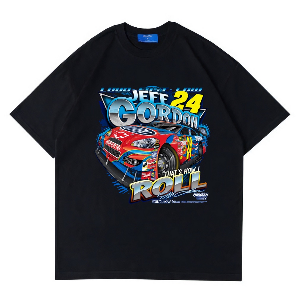 Psycho Crucify "Jeff Gordon" Oversized T-Shirt | Kaos Jeff Gordon | Kaos Nascar | Kaos Oversize | Vi