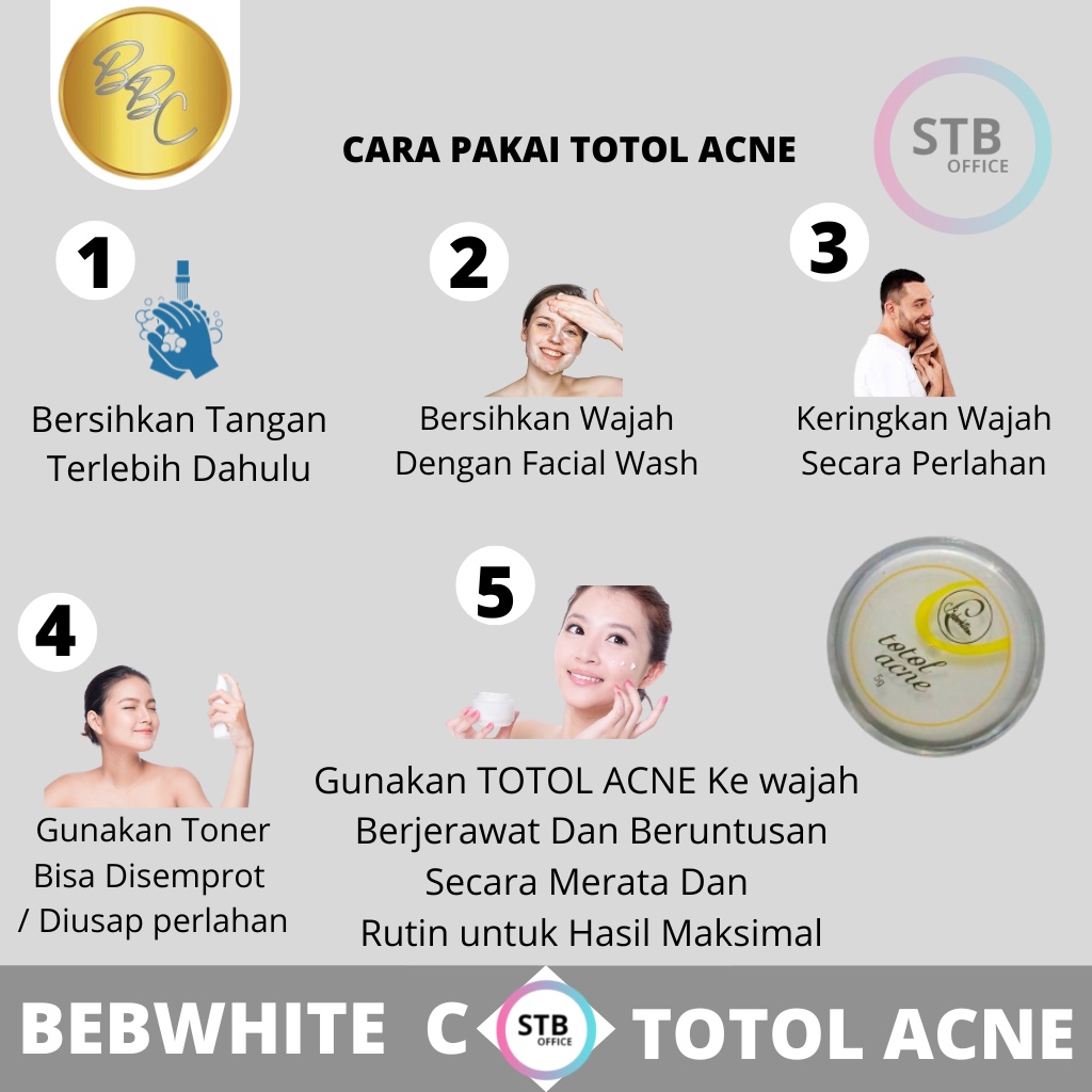 Totol Jerawat Anti Acne Bebwhite C BBC Mengatasi Segala Jenis Jerawat Sampai Ke akarnya