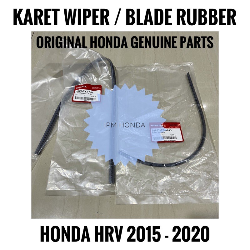 Blade Rubber Karet Wiper Depan Kanan Kiri Honda HRV 2015 2016 2017 2018 2019 2020