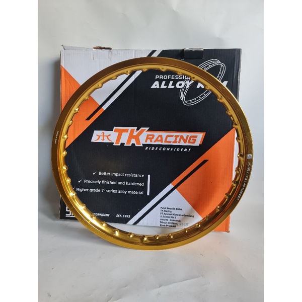 velg TK racing 140-17 gold bukan TDR takasago excel asia rcb