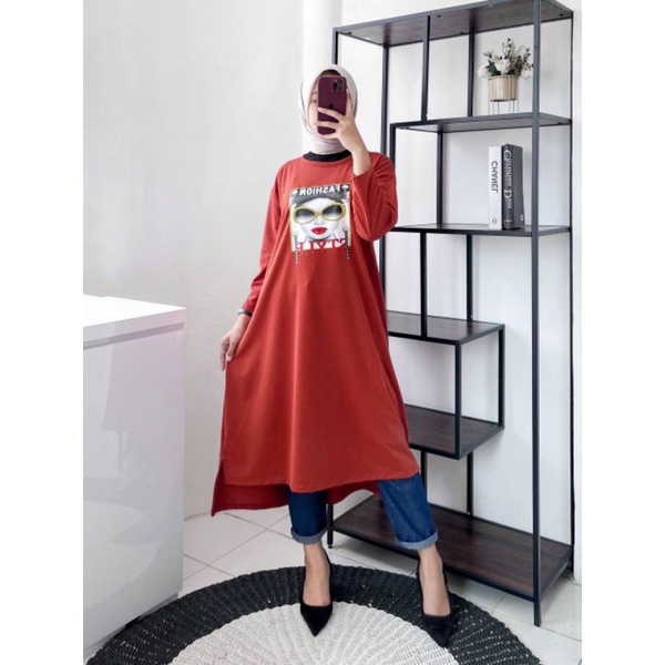 LONGTUNIK/SERAFINE LONG TUNIK