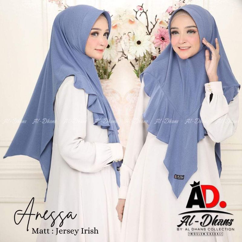 𝗦𝗛𝗘𝗟𝗢𝗩𝗘𝗦𝗛𝗢𝗣𝗣 - HIJAB KHIMAR INSTAN AREESA / ANEESA PARI PREMIUM ORIGINAL ALDHANS JILBAB ORI AD AL DH