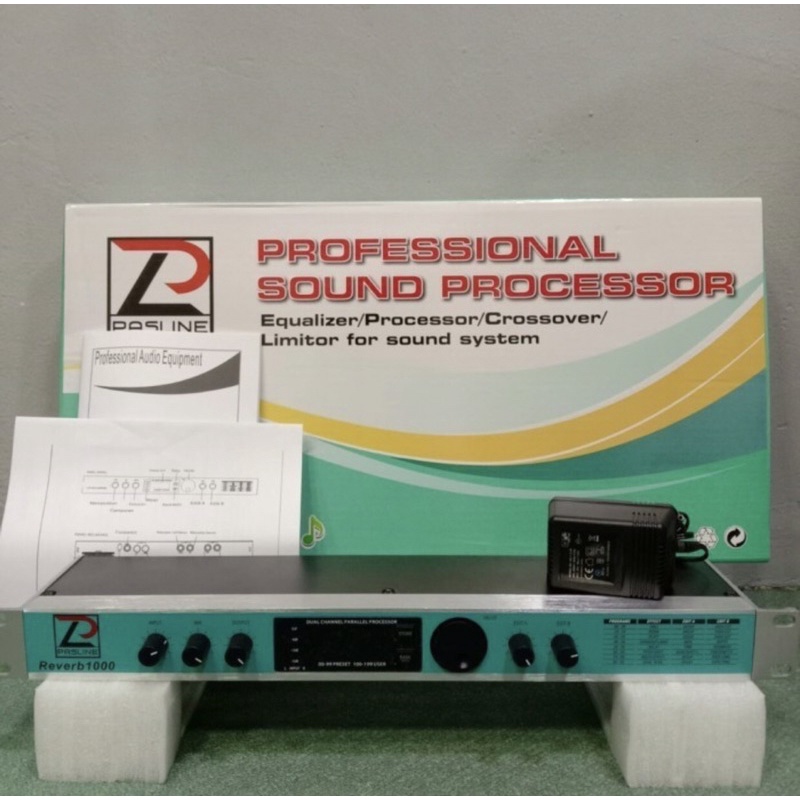 Efek Vokal Pasline REVERB1000 REV-1000 Effect Vokal Pasline Original