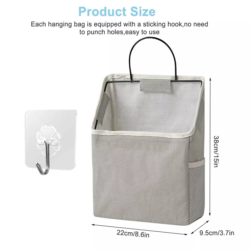 Tas Penyimpanan Gantung Dinding Serbaguna 1166 storage Hanging Bag SC Tempat Penyimpanan Gantung Dinding Tempat Kaca mata,Ipad,atau Benda Kecil lainnya.